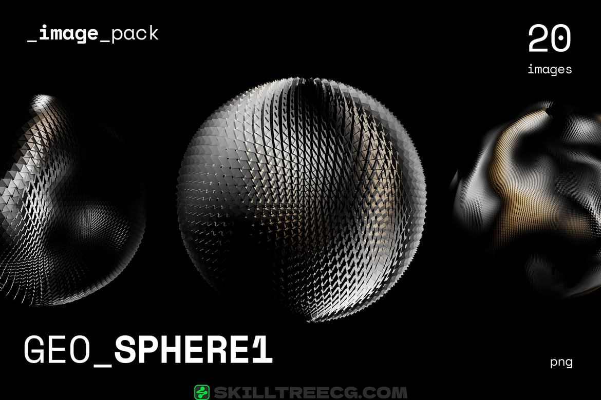 Abstract Background Geometric Set GEO_SPHERE1（546850）-技能树